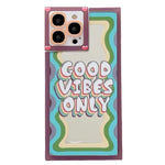 aesthetic good vibes iphone case boogzel apparel