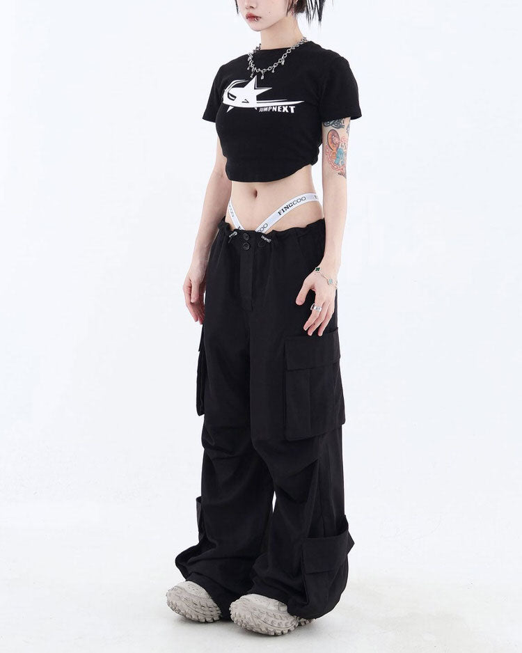 Downtown Aesthetic Cargo Pants BOOGZEL CLOTHING – Boogzel Clothing