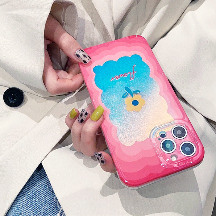 gradient pink iphone case boogzel apparel