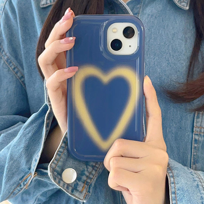 heart blue iphone case boogzel apparel