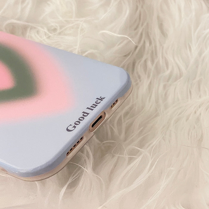 pink heart iphone case boogzel apparel