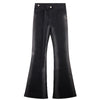 black skinny flare jeans boogzel apparel