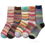 geometric pattern wool socks boogzel apparel