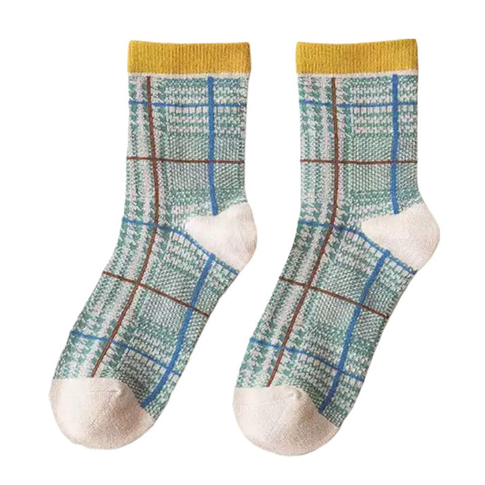 grandma plaid socks boogzel apparel
