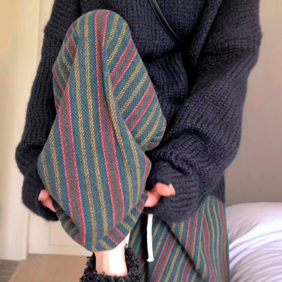 Grandma_Vintage_Stripe_Wide_Leg_Pants