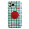 green grid iphone case boogzel apparel