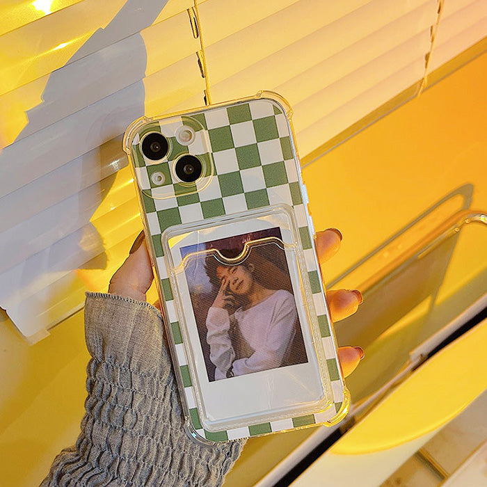 green plaid iphone case boogzel apparel
