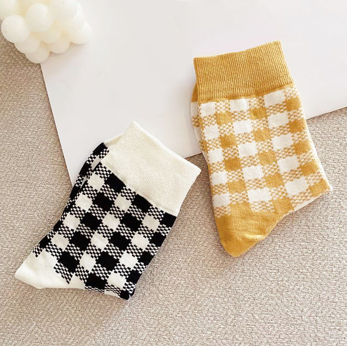 plaid socks boogzel apparel