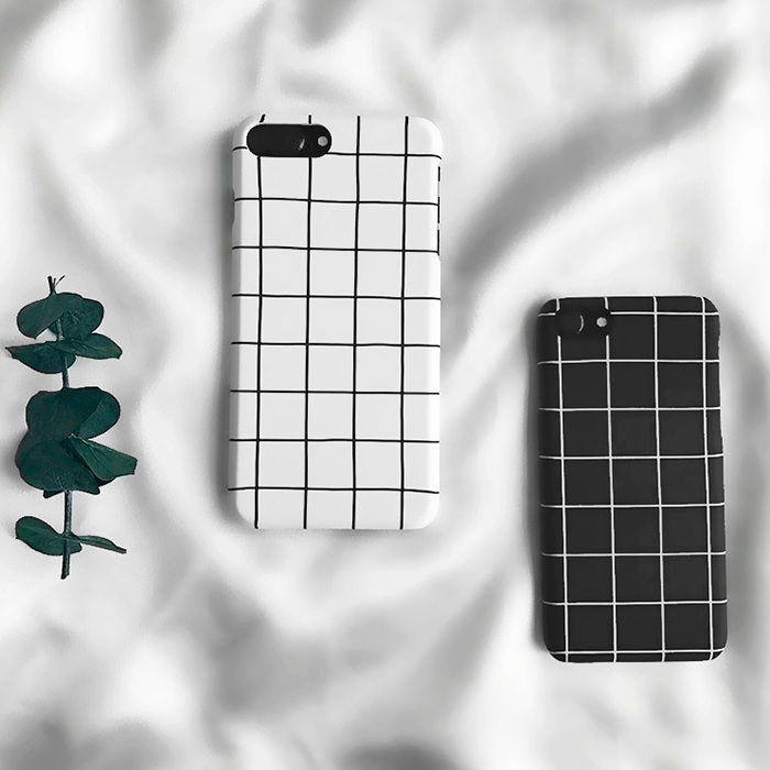 grid aesthetic iphone case boogzel apparel