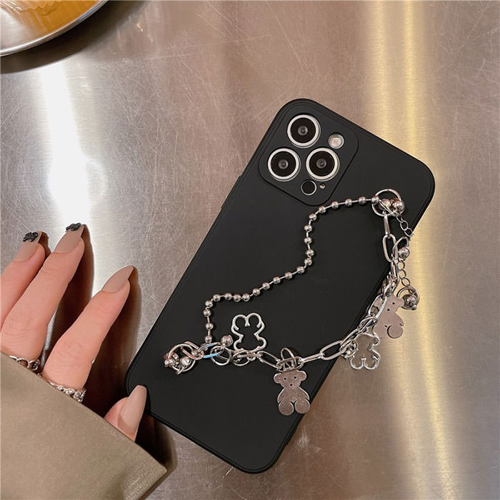 Grunge Aesthetic Chain iPhone Case boogzel apparel