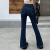 aesthetic flare jeans boogzel apparel