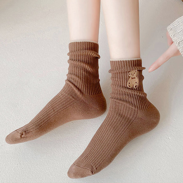 bear brown socks boogzel apparel