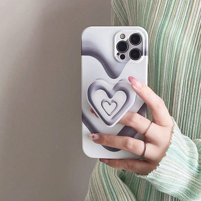 grunge heart iphone case boogzel apparel