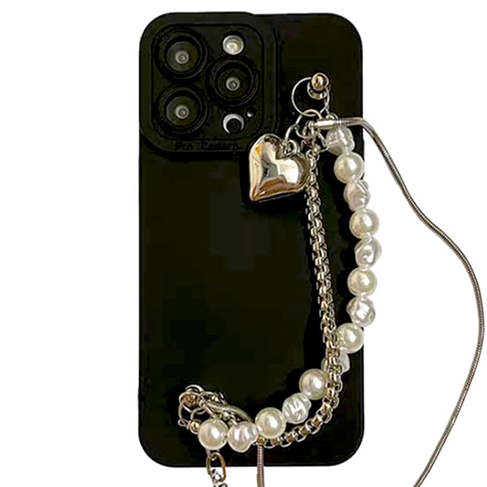 grunge pearl chain iphone case boogzel apparel