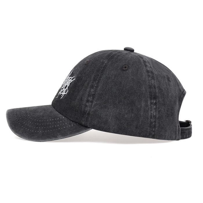 dark washed baseball cap boogzel apparel