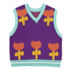 Happy Flower Knit Vest