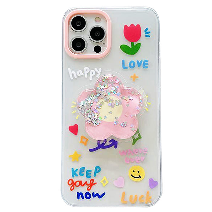 flower holder iphone case boogzel apparel
