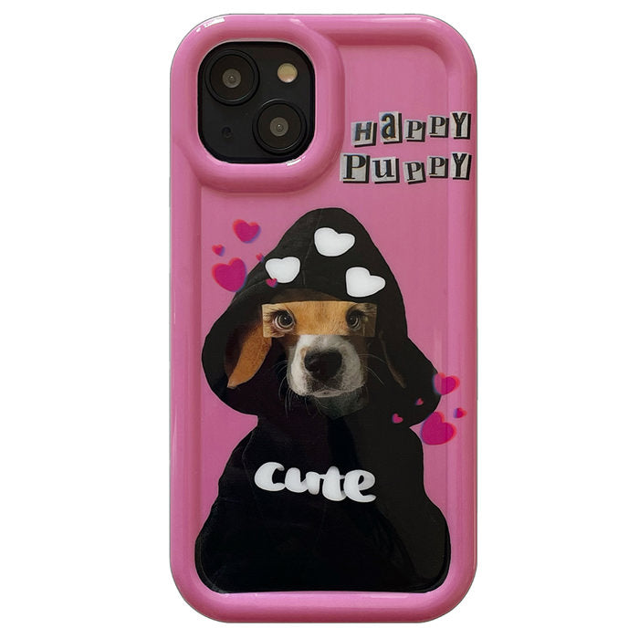 happy puppy iphone case boogzel apparel