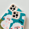 sheep embroidery iphone case shop