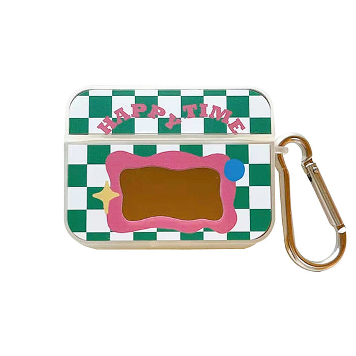 plaid mirror airpods case boogzel apparel