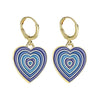 Y2K Aesthetic Heart Earrings boogzel apparel