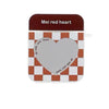 heart check pattern airpods case boogzel apparel
