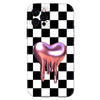 heart checkerboard iphone case boogzel apparel