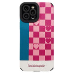 heart grid iphone case boogzel apparel