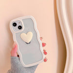 white heart iphone case boogzel apparel