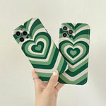 heart green iphone case boogzel apparel
