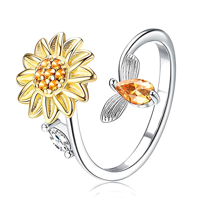 sunflower aesthetic spin ring boogzel apparel