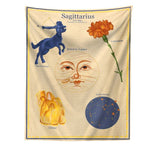 sagittarius Wall Tapestry boogzel apparel