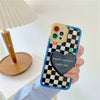 checkered plaid iphone case boogzel apparel