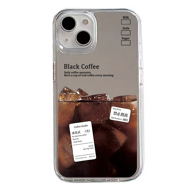 Iced Coffee Aesthetic IPhone Case boogzel clothing