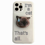 im a cat iphone case boogzel apparel