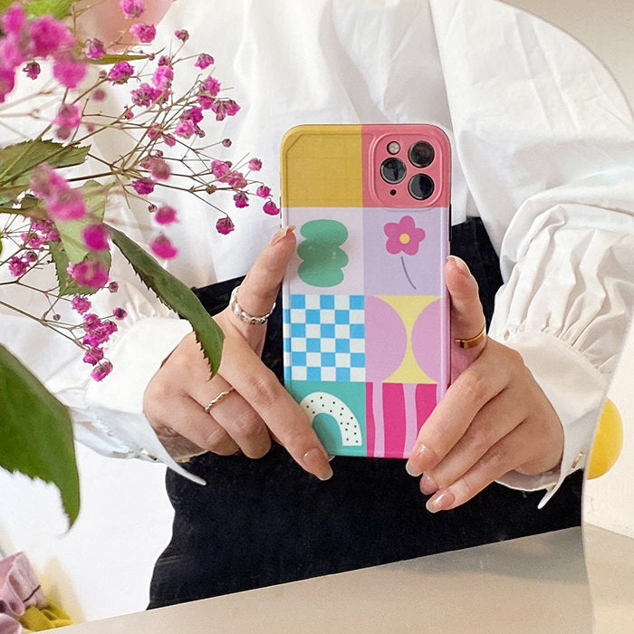 indie aesthetic flower iphone case boogzel apparel