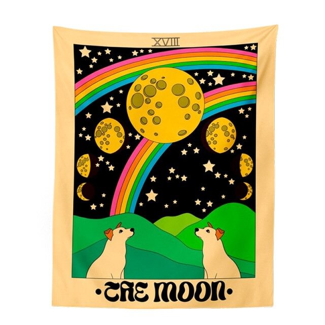 the moon tapestry boogzel apparel