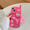 y2k aesthetic pink iphone case boogzel apparel