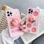 just peachy iphone case boogzel apparel