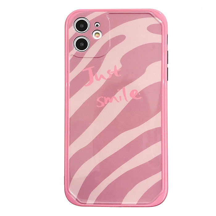 pink zebra print iphone case boogzel apparel