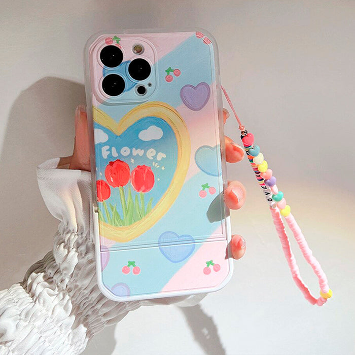 kawaii flower phone case boogzel apparel
