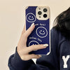 blue smile iphone case boogzel apparel
