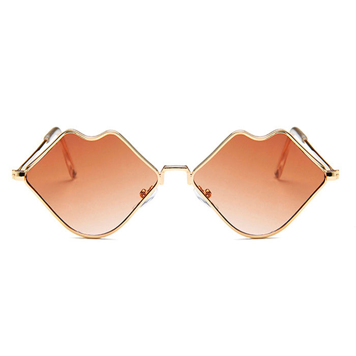 lips framed sunglasses boogzel apparel