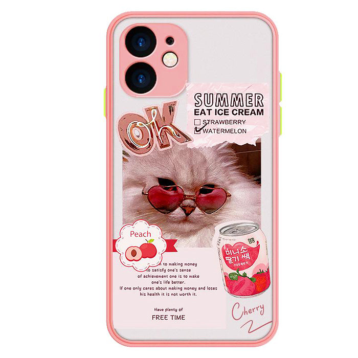 kitty aesthetic iphone case boogzel apparel