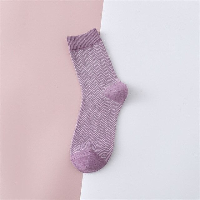 Lavender Aesthetic Socks