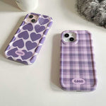 purple aesthetic iphone case boogzel apparel