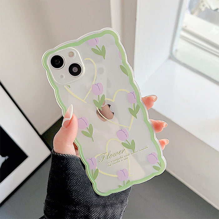 lavender flower iphone case boogzel apparel