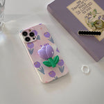 lavender flowers iphone case boogzel apparel