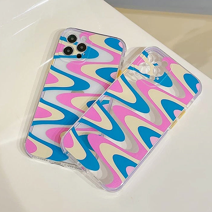groovy waves iphone case boogzel apparel