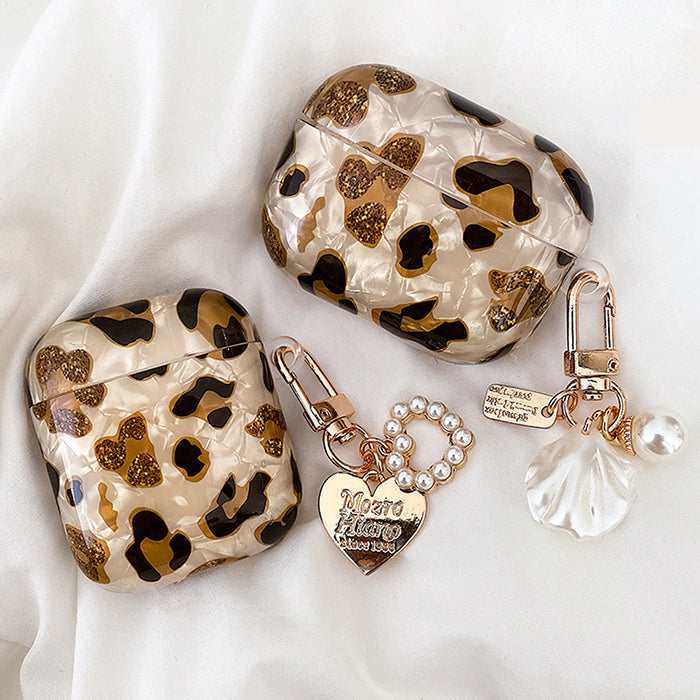 leopard print airpods case boogzel apparel